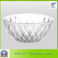 De alta calidad de vidrio prensado Bowl Fruit Candy Bowl Vajilla